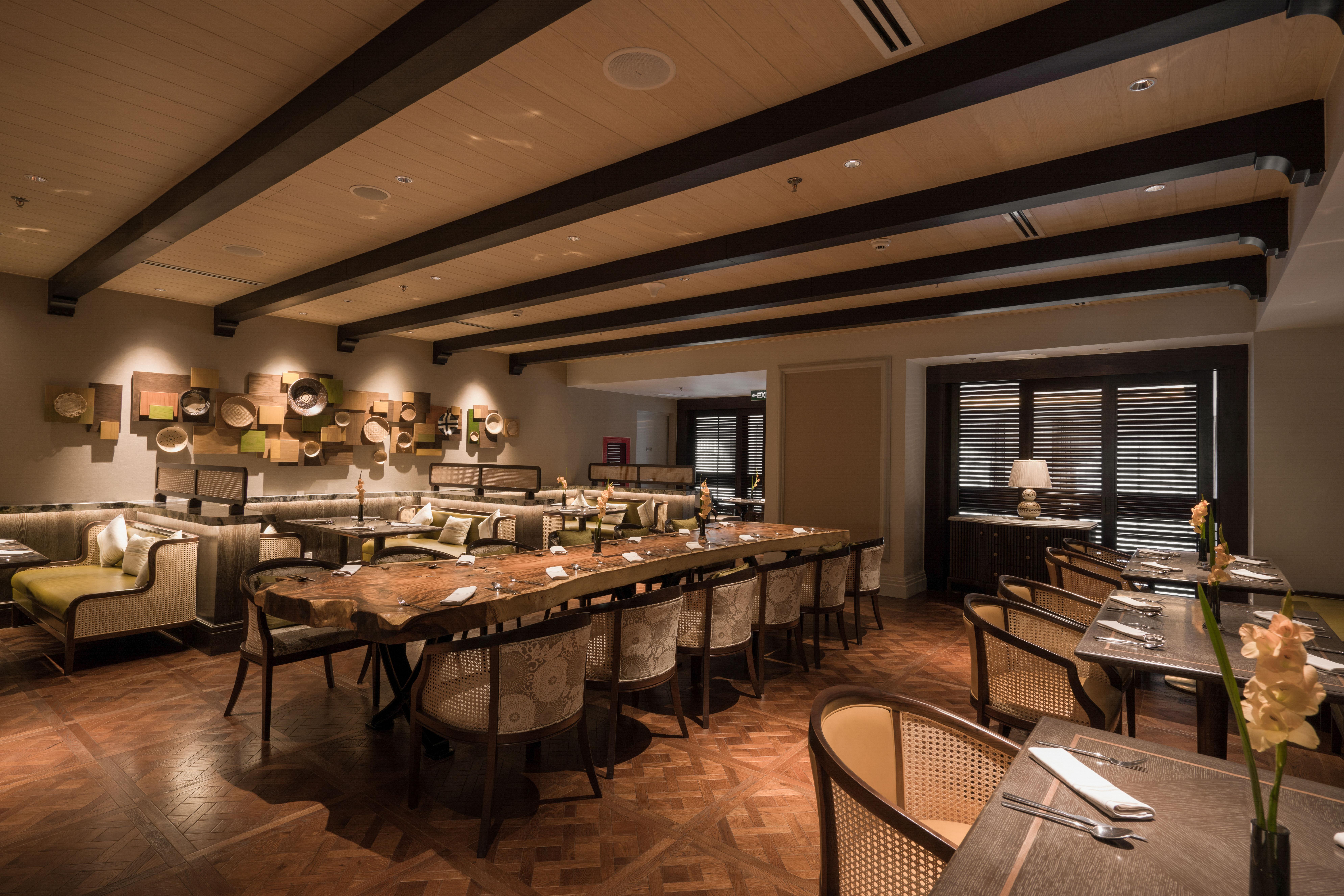 Mai House Saigon Hotel Cidade de Ho Chi Minh Exterior foto The interior of the restaurant